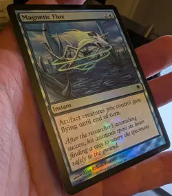 Magnetic Flux *Foil* - NM - Darksteel - MTG - Image 4
