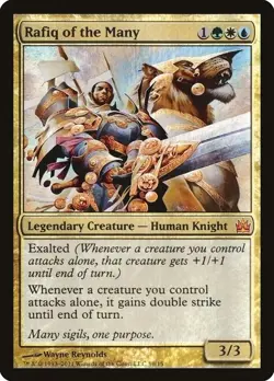 Rafiq of the Many | FOIL | MTG From the Vault: Legends #10 | M/NM - Image 1