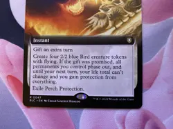 MTG Bloomburrow Perch Protection (Extended Art) - 47 / Near Mint / Mint - Image 3