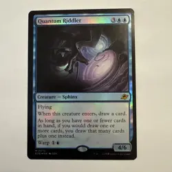 Quantum Riddler FOIL 0072 Edge of Eternities EOE MTG Mythic Regular Mint M/NM - Image 1