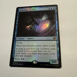 Quantum Riddler FOIL 0072 Edge of Eternities EOE MTG Mythic Regular Mint M/NM - Image 3