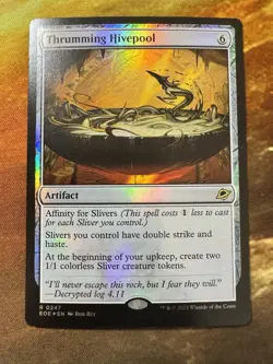Thrumming Hivepool - FOIL - MTG Edge of Eternities #0247 - Near Mint / Mint - Image 1