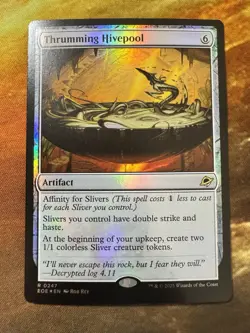 Thrumming Hivepool - FOIL - MTG Edge of Eternities #0247 - Near Mint / Mint - Image 3