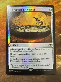 Thrumming Hivepool - FOIL - MTG Edge of Eternities #0247 - Near Mint / Mint - Image 5