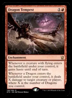 MTG Dragon Tempest LP Light Play Dragons of Tarkir [824] - Image 1