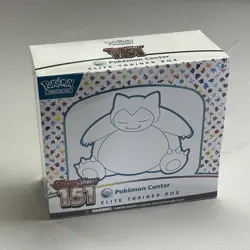 Pokemon 151 Pokemon Center Elite Trainer Box ETB Exclusive Sealed NEW - Image 1