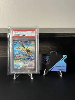 Pokemon 151 Poster Collection / Zapdos ex # 202 PSA-9 (Set) - Image 2