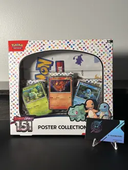 Pokemon 151 Poster Collection / Zapdos ex # 202 PSA-9 (Set) - Image 3