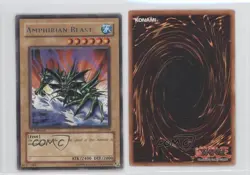 Amphibian Beast 1st Ed. YuGiOh Labyrinth of Nightmare #LON-008 2003 1l2 - Image 3