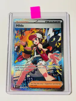 Pokemon TCG Hilda 171/086 Special Illustration Rare Full Art Trainer White Flare - Image 2