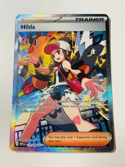 Pokemon TCG Hilda 171/086 Special Illustration Rare Full Art Trainer White Flare - Image 3