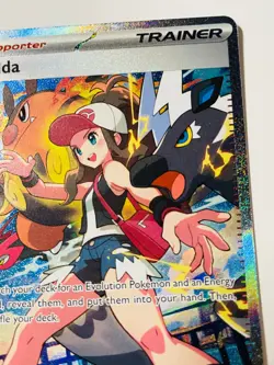 Pokemon TCG Hilda 171/086 Special Illustration Rare Full Art Trainer White Flare - Image 5