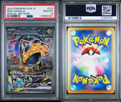 2024 Pokemon Terastal Festival SV8a JP Iron Hands ex SAR 210/187 PSA 10 GEM MT - Image 3