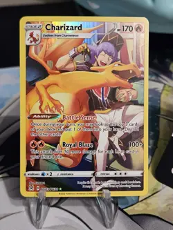 Charizard TG03/TG30 Lost Origins Trainer Gallery Holo Rare Pokemon NM - Image 1
