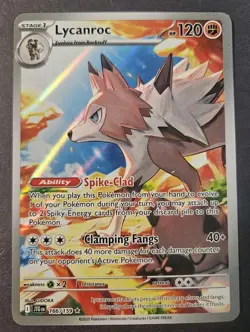Lycanroc 166/159 Sv09: Journey Together Holo Pokemon TCG - NM Fast Shipping - Image 1