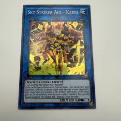 Yugioh Sky Striker Ace - Kaina SR 1st Ed. SAST-EN055 LP - Image 1