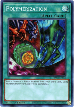 Yugioh! Polymerization A Alternate Art RA03-EN051 Super Rare NM/M English - Image 1