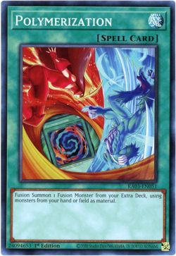 Yugioh! Polymerization (B) Hero Art RA03-EN051 Super Rare NM/M English - Image 1