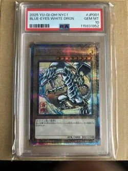PSA10 Blue Eyes White Dragon Ukiyo e 2025 Edition Yugioh Japan Card - Image 1