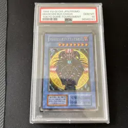 PSA10 Magician of Black Chaos Japanese Original Yugioh Vintage Rare Card - Image 1