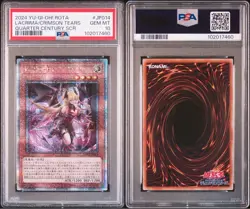 PSA10 Lacrimosa Crimson Weeping Witch 25th QCSE Yugioh Rare Japan Card - Image 1