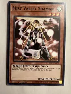 Mist Valley Shaman - HAC1-EN057 Yugioh Hidden Arsenal- 1st Edition - Near Mint - Image 1