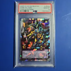 PSA10 Black Paladin Over Rush Rare Rush Duel Yugioh High Grade Card - Image 1