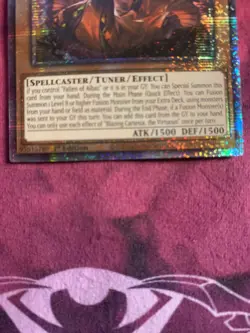 Blazing Cartesia, The Virtuous Yugioh 2022 DABL-EN011 Starlight Rare 1st - Image 5