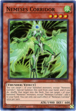YuGiOh! Nemeses Corridor RA03-EN025 Super Rare 1st Edition NM/M English - Image 1