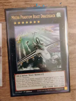 YuGiOh! Mecha Phantom Beast Dracossack RA03-EN039 Super Rare NM/M 1st Edition - Image 1