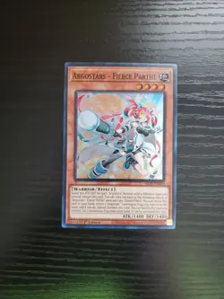 Yugioh Alliance Insight - Argostars - Fierce Parthe - Super Rare - ALIN-EN020 - Image 1