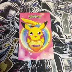 Valentines Pikachu 2025 Electric Pokemon Cracked Ice Holo Card Database - Image 1