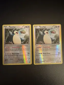 Pokemon TCG Snorlax Reverse Holo Card 118/162 Breakthrough - Image 2