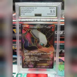 Pokemon Darkrai EX Full Art XY Breakpoint 2016 Card 118/122 AGS 9.5 MINT + - Image 1