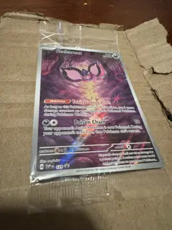 Pokemon TCG Pecharunt #129 Shrouded Fable ETB Promo Sealed Card - Image 1