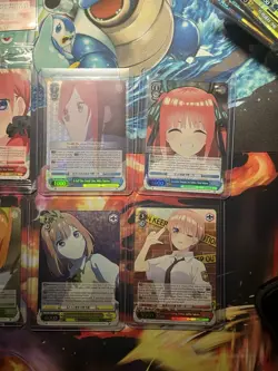 Weiss Schwarz Quintessential Quintuplets Card Lot - 23 Cards From Various Sets - Image 3
