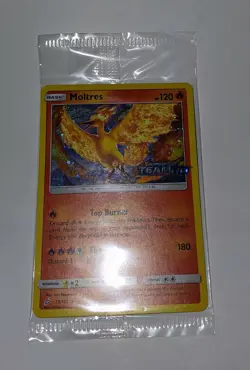Moltres - 19/181 Team Up Stamped Promo Card (Pokemon) New/Sealed - Image 1