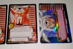 DBZ CCG Majin Dabura 4 Card LOT LV 1-3 UNLIMITED 180 182 Hi Tech Dragon Ball Z - Image 3
