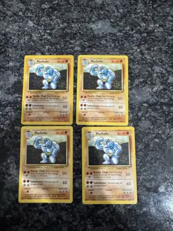 Pokemon Machoke Base Set Card 34/102 - Image 1