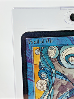 ALPHA - Wall of Air - HP MTG Magic the Gathering 1993 Card in Magnetic Holder - Image 3