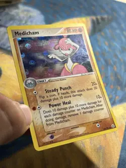 Medicham 42/101 2004 EX Hidden Legends Pokemon Card Reverse Holo Stamped Era LP - Image 4