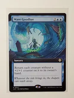 MTG - Wave Goodbye - Extended Art - Commander The Lost Caverns of Ixalan - Image 2