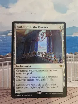 FOIL Authority of the Consuls - MTG Foundations (FDN) - Image 1