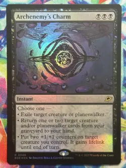 Archenemy's Charm 88 Edge of Eternities Foil NM MTG - Image 1