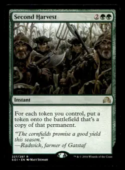 MTG Second Harvest LP Light Play Shadows over Innistrad [846] - Image 1