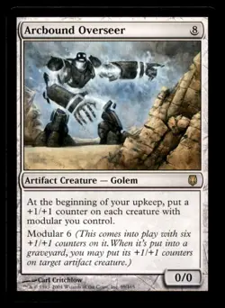 MTG Arcbound Overseer LP Light Play Darksteel [886] - Image 1