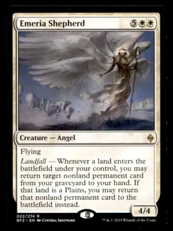 MTG Resolute Archangel LP Light Play Magic 2015 [870] - Image 1