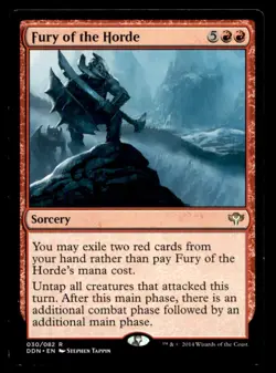 MTG Mob Rule LP Light Play Fate Reforged [842] - Image 1