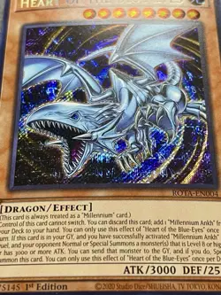 Heart Of The Blue-Eyes | ROTA-EN004 | Secret Rare | NM | 1st Edition | YuGiOh! - Image 2