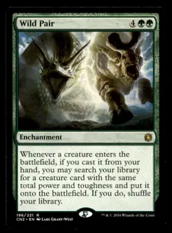 MTG Wild Pair LP Light Play Conspiracy Take Crown [890] - Image 1